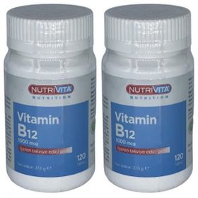 Nutrivita Vitamin B12 1000 mcg 2x120 Tablet
