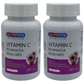 Nutrivita Vitamin C Ekinezya Kuşburnu 2x120 Tablet