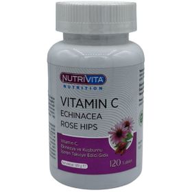 Nutrivita Vitamin C Ekinezya Kuşburnu İçeren 120 Tablet