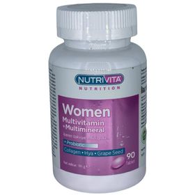 Nutrivita Women Multivitamin Multimineral Probiotic 90 Tablet