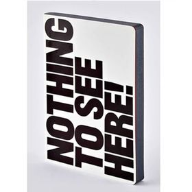 Nuuna A5 Nothing To See Here Premium Kağıt 256 Sayfa Noktalı Defter