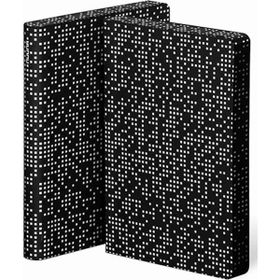 Nuuna Gri Analog A6 Premium Kağıt 176 Sayfa Noktalı Deri Defter