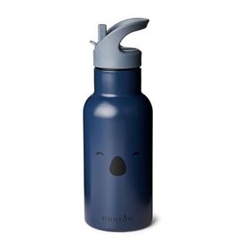 Nuuroo Bertil Koala Black Iris Lacivert 350 ml Pipetli Paslanmaz Çelik Termos