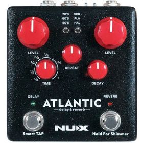 Nux NDR-5 Atlantic Delay ve Reverb Pedalı