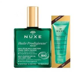 Nuxe 100 ml Huile Prodigieuse Neroli Bio ve Organic 30 ml Shower Gel