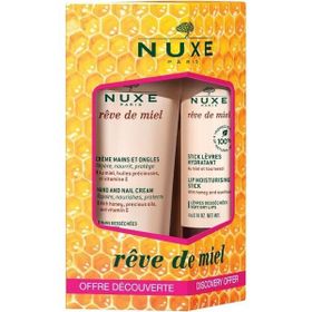 Nuxe 30 ml Reve De Miel Creme Mains + Dudak Kremi El ve Tırnak Bakım Kremi