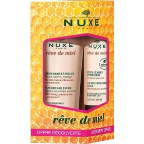 Nuxe 30 ml Reve De Miel Creme Mains + Dudak Kremi El ve Tırnak Bakım Kremi