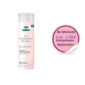 Nuxe Eau Demaquillante Micellaire Aux Petales de Rose 200 ml Gül Yaprağı Makyaj Temizleme Suyu
