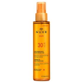 Nuxe Haute Protection SPF30 150 ml Sun Huile Bronzante Bronzlaştırıcı Yüz ve Vücut Yağı