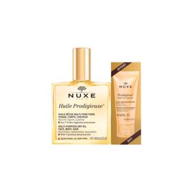 Nuxe Huile Prodigieuse 100 ml Çok Amaçlı Kuru Yağ+ Nuxe Huile 30 ml Duş Jeli
