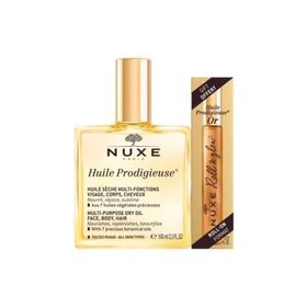 Nuxe Huile Prodigieuse 100 ml + Roll-On 8 ml Kuru Yağ