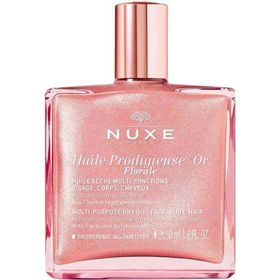 Nuxe Huile Prodigieuse OR Florale 50 ml Pembe Parıltılı Çok Amaçlı Kuru Yağ