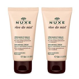 Nuxe Reve De Miel 2x50 ml Onarıcı Besleyici ve Koruyucu El ve Tırnak Bakım Kremi