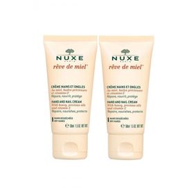Nuxe Reve De Miel 2x50 ml Onarıcı Besleyici ve Koruyucu El ve Tırnak Bakım Kremi