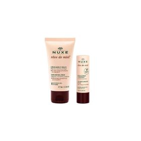 Nuxe Reve De Miel 30 ml Hand and Nail Cream + 4 gr Lip Stick Dudak Bakımı