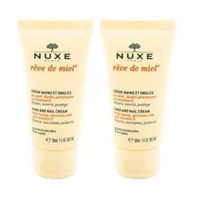 Nuxe Reve de Miel Creme Mains Et Ongles 2x50 ml El ve Tırnak Bakım Kremi