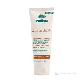 Nuxe Reve De Miel Creme Mains Et Ongles 75 ml Onarıcı Besleyici Ve Koruyucu El Ve Tırnak Bakım Kremi
