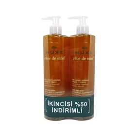 Nuxe Reve de Miel Gel Lavant Surgras 2x400 ml Set