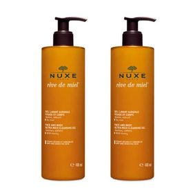 Nuxe Reve De Miel Hassas 2x400 ml Yüz ve Vücut Yıkama Jeli