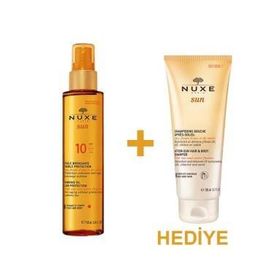 Nuxe Sun Bronzlaştırıcı Yüz ve Vücut Yağı Spf 10 150 ML