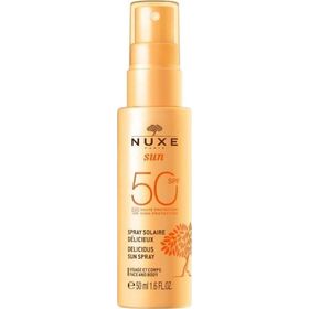 Nuxe Sun Delicious SPF50 50 ml Güneş Koruyucu Yüz ve Vücut Spreyi