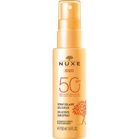 Nuxe Sun Delicious SPF50 50 ml Güneş Koruyucu Yüz ve Vücut Spreyi