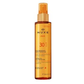 Nuxe Sun Huile Bronzante SPF 30 150 ml Vücut Yağı + After Sun 200 Şampuan