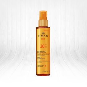 Nuxe Sun Huile Bronzante SPF30 150 ml Bronzlaştırıcı Yüz ve Vücut Yağı