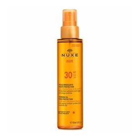 Nuxe Sun Huile Bronzante SPF30 150 ml Bronzlaştırıcı Yüz ve Vücut Yağı