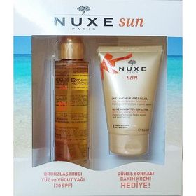Nuxe Sun Huile Bronzante SPF30 150 ml Bronzlaştırıcı Yüz ve Vücut Yağı