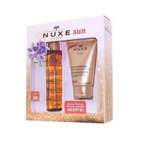 Nuxe Sun Huile Bronzante SPF30 150 ml Bronzlaştırıcı Yüz ve Vücut Yağı
