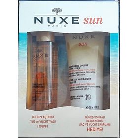 Nuxe Sun Huile Solaire SPF 10 150 ml Tüm Ciltler İçin Bronzlaştırıcı Yüz ve Vücut Yağı