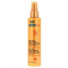 Nuxe Sun Milk Spray Lacte 150 ml Spf20+ Güneş Koruyucu Yüz ve Vücut Sütü