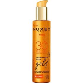 Nuxe Sun SPF30 150 ml Altın Işıltılı Bronzlaştırıcı Güneş Koruyucu Yağ