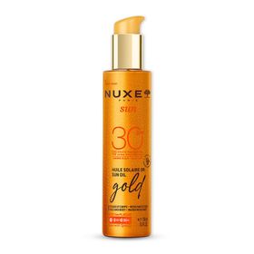 Nuxe Sun SPF30 150 ml Altın Işıltılı Bronzlaştırıcı Güneş Koruyucu Yağ