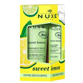 Nuxe Sweet Lemon Nemlendirici ve Koruyucu 4 gr Stick Dudak Kremi ve 30 ml El Kremi