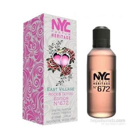 NYC East Village Rock Tattoo Edition No:672 For Her EDT 100 ml Bayan Parfümü