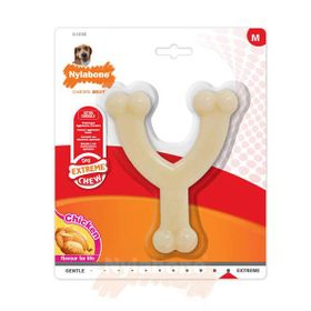 Nylabone 15 cm M Tavuk Aromalı Köpek Çiğneme Kemiği