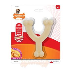 Nylabone 15 cm M Tavuk Aromalı Köpek Çiğneme Kemiği