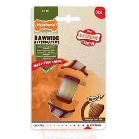 Nylabone Biftek Aromalı Köpek XS Çiğneme Kemiği