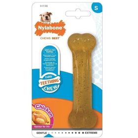 Nylabone Tavuk Aromalı Small Yavru Çiğneme Kemiği