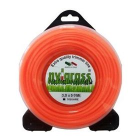 Nylgrass 3.0 mm 50 mt Turuncu Dört Köşe Tırpan Misinası