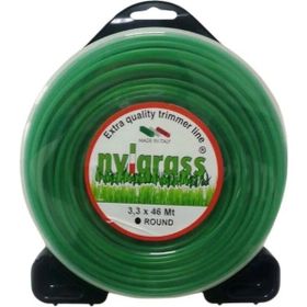 Nylgrass 3.0 mm 56 mt Yeşil Yuvarlak Tırpan Misinası