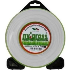 Nylgrass 3.3 mm 43 mt Beyaz Altıgen Tırpan Misinası