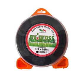 Nylgrass 3.3 mm 44 m Siyah 4 Köşe Tırpan Misinası