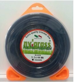 Nylgrass 3.3 mm 44 m Siyah 4 Köşe Tırpan Misinası