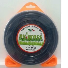 Nylgrass 3.3 mm 44 m Siyah 4 Köşe Tırpan Misinası
