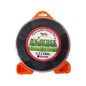 Nylgrass 3.3 mm 44 m Siyah 4 Köşe Tırpan Misinası
