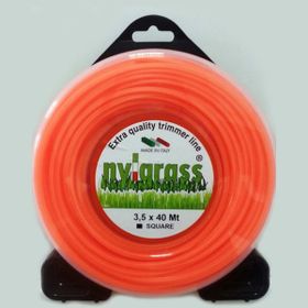 Nylgrass 3.5 mm 40 mt Turuncu Dört Köşe Tırpan Misinası