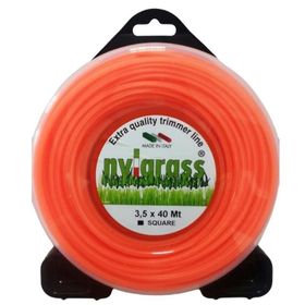 Nylgrass 3.5 mm 40 mt Turuncu Dört Köşe Tırpan Misinası